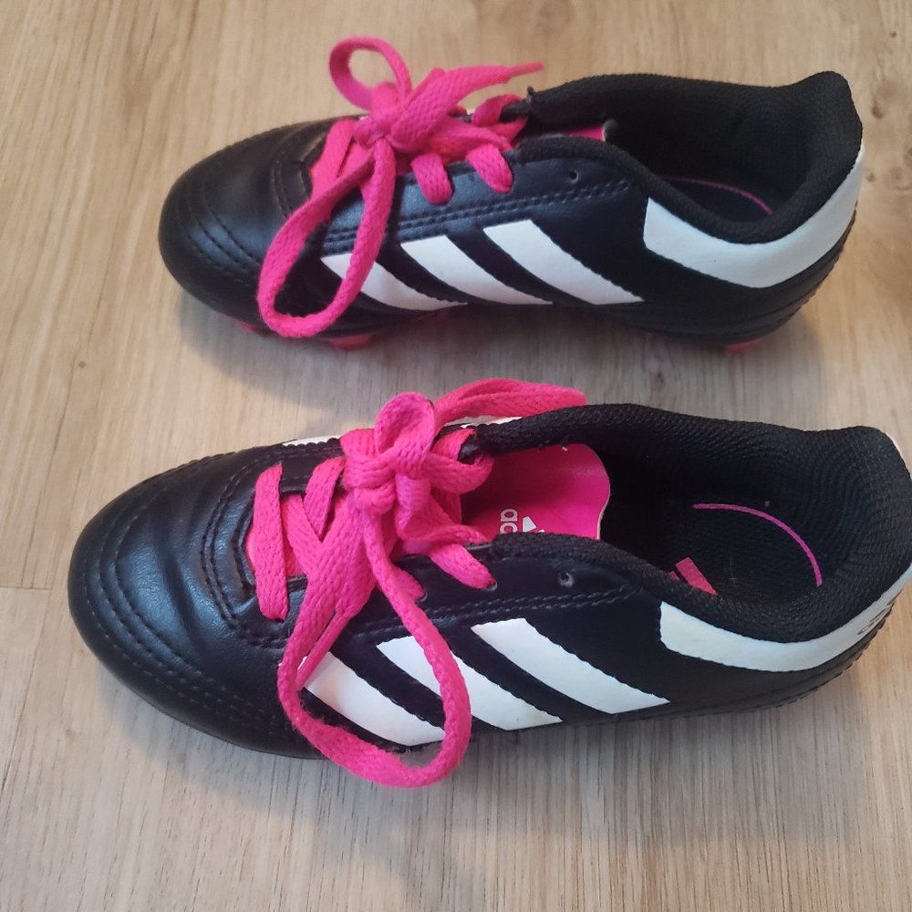 Little Girls Adidas soccer cleats